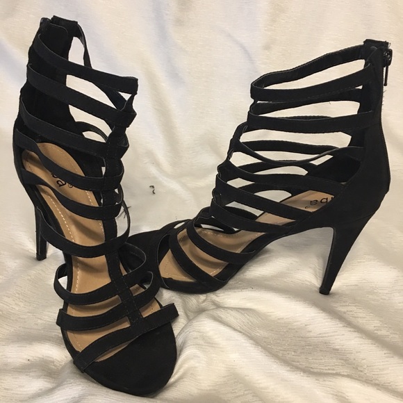 Diba Shoes - Diba Black Shadow Heels